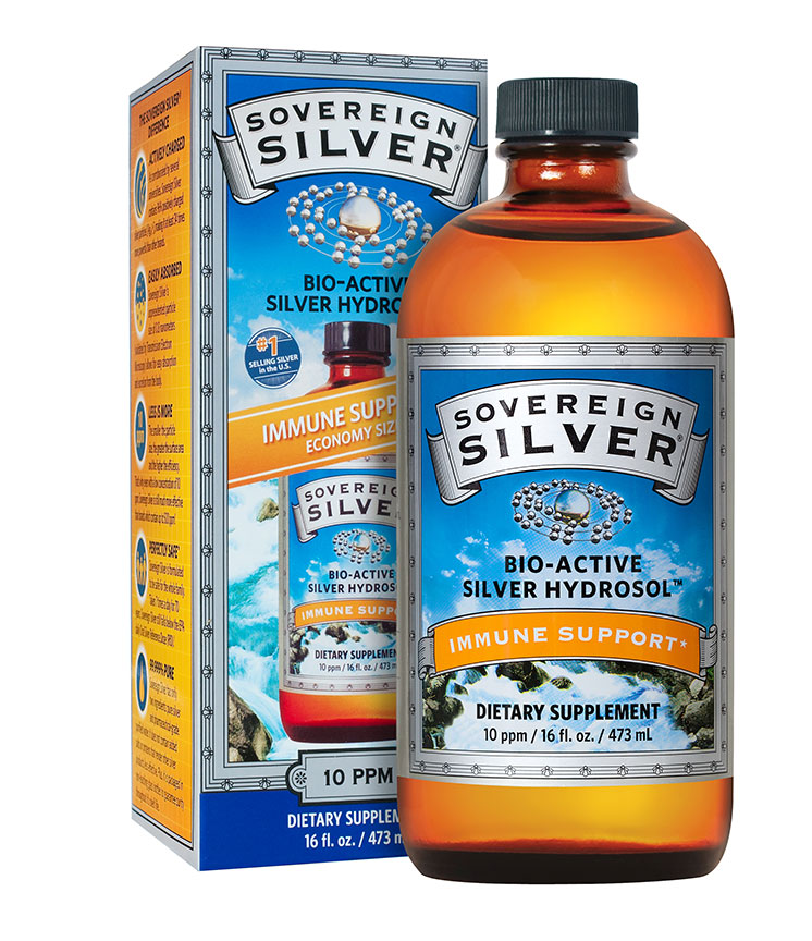 Sovereign Silver (Colloidal) Hydrosol 16oz NO Dropper Supplements