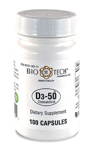 Vitamin D3 (50,000 iu)