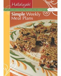 Hallelujah! Simple Weekly Meal Plans