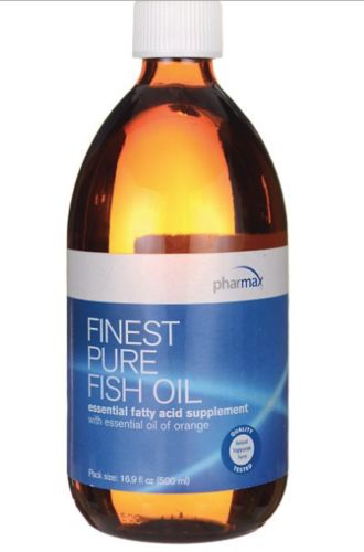 Pharmax Finest Pure Fish Oil 16.9 ounces (500 ml) bottle